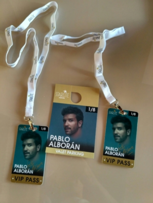 VENDO 2 ENTRADAS VIP PABLO ALBORAN